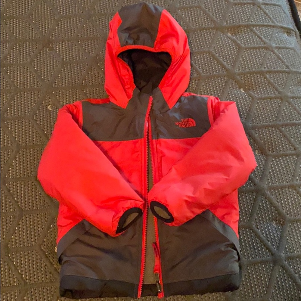 North face reversible jacket